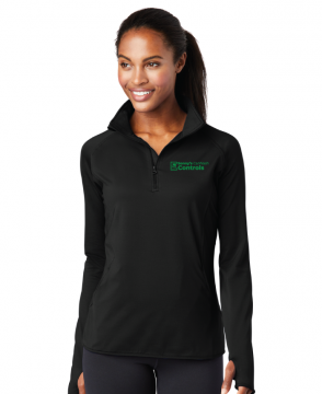 Ladies 1/2 Zip Sport Wick Pullover